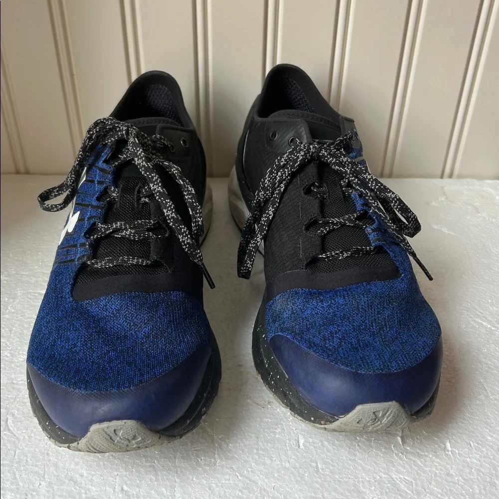 Under Armour Women Charged Bandit2 LaceUp Running Athletic Sneakers size 9 blue